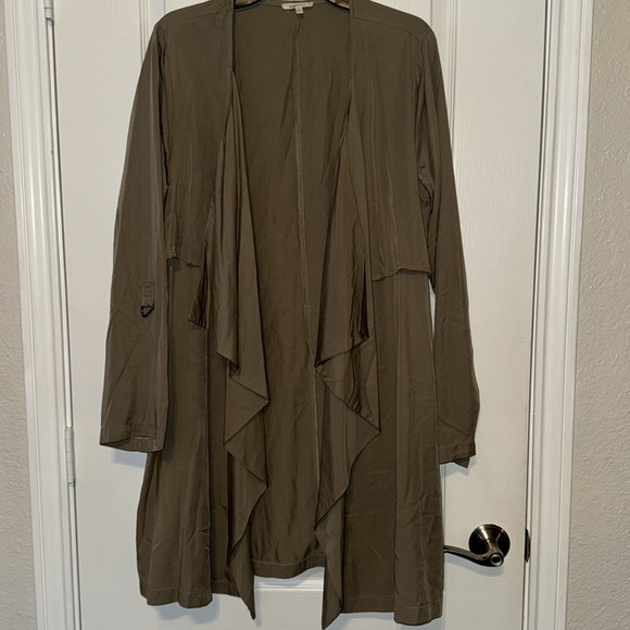 ARMY GREEN DUSTER - Picture 3 of 7